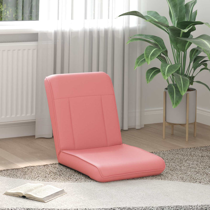 Scaun de podea Roz 50 x 73 x 60 cm Piele artificială - WALTI WALTI