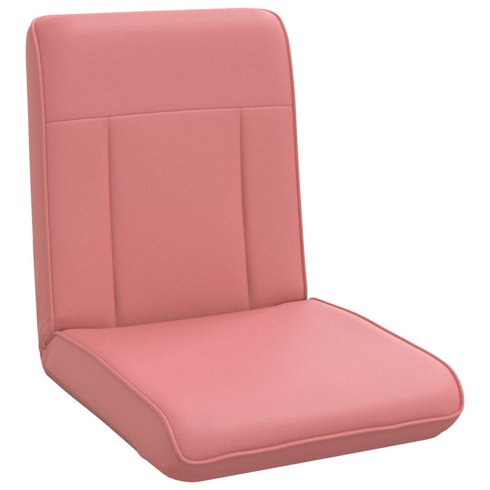 Scaun de podea Roz 50 x 73 x 60 cm Piele artificială - WALTI WALTI