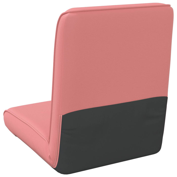 Scaun de podea Roz 50 x 73 x 60 cm Piele artificială - WALTI WALTI