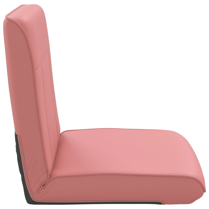 Scaun de podea Roz 50 x 73 x 60 cm Piele artificială - WALTI WALTI
