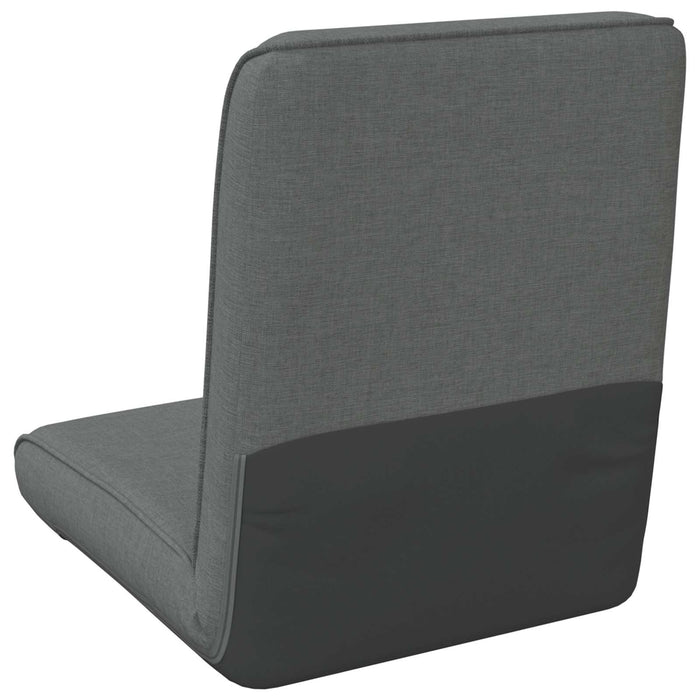 Scaun de podea Gri închis 50 x 73 x 60 cm țesătură - WALTI WALTI