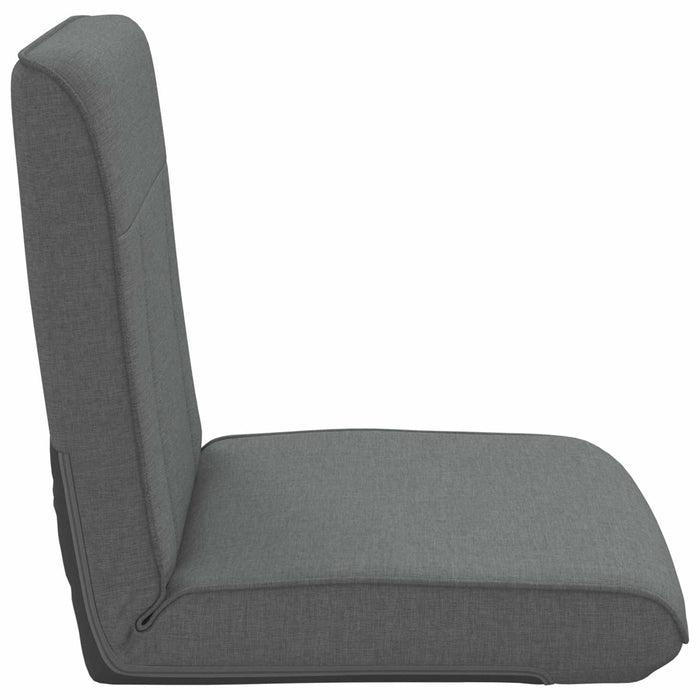 Scaun de podea Gri închis 50 x 73 x 60 cm țesătură - WALTI WALTI