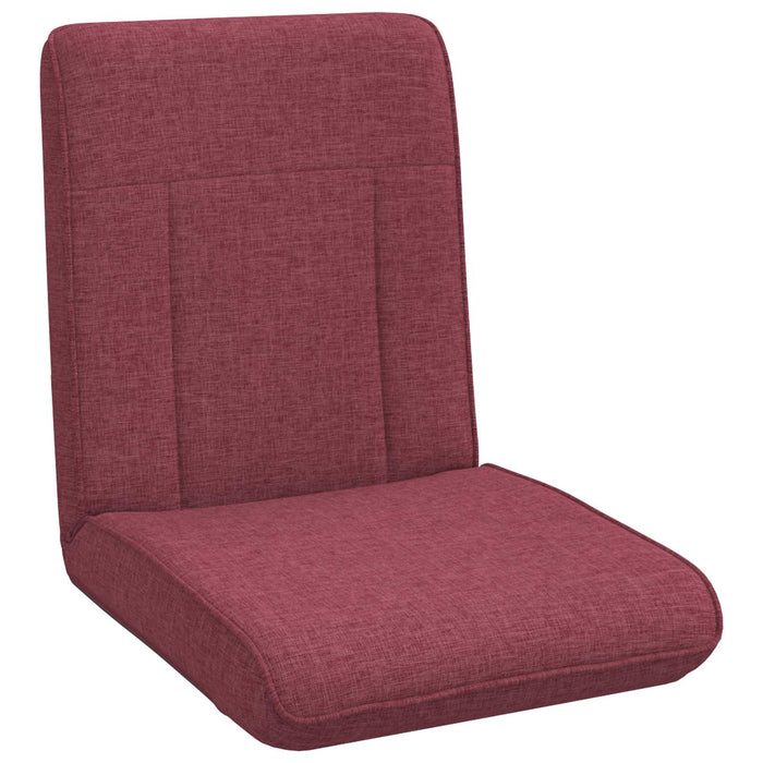 Scaun de podea Roșu Vin 50 x 73 x 60 cm țesătură - WALTI WALTI