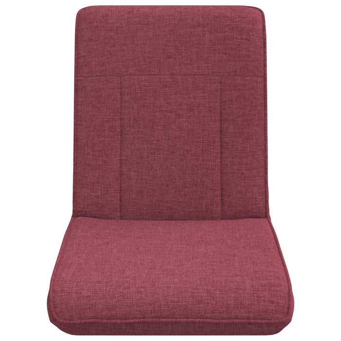 Scaun de podea Roșu Vin 50 x 73 x 60 cm țesătură - WALTI WALTI