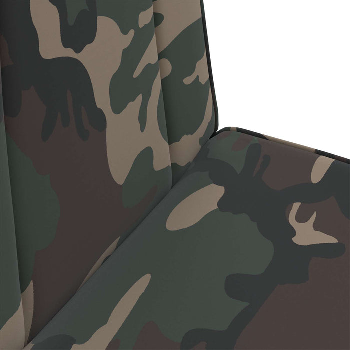 Scaun de podea Verde Army 50 x 73 x 60 cm țesătură - WALTI WALTI