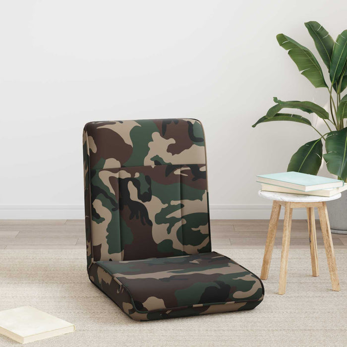 Scaun de podea Verde Army 50 x 73 x 60 cm țesătură - WALTI WALTI