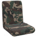 Scaun de podea Verde Army 50 x 73 x 60 cm țesătură - WALTI WALTI