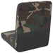 Scaun de podea Verde Army 50 x 73 x 60 cm țesătură - WALTI WALTI