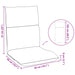 Scaun de podea Gri deschis 46 x 50 x 61 cm Catifea - WALTI WALTI