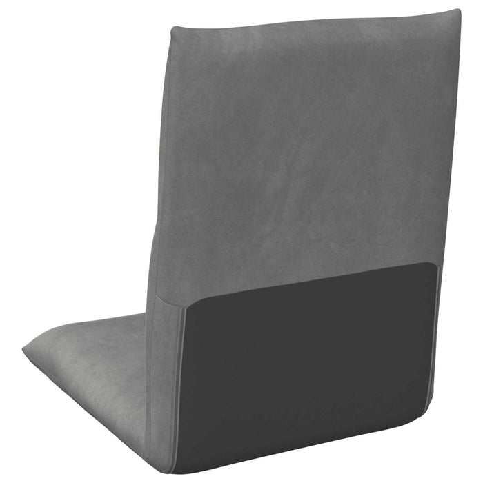Scaun de podea Gri închis 46 x 50 x 61 cm Catifea - WALTI WALTI