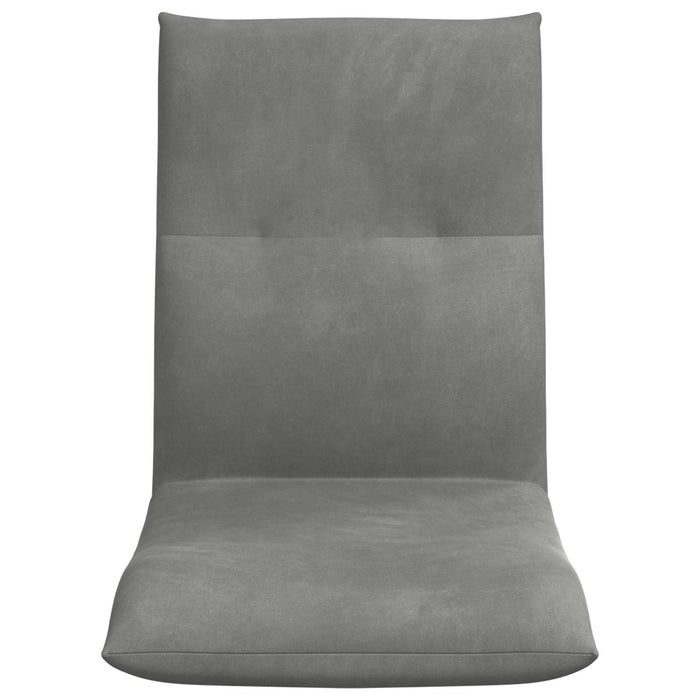 Scaun de podea Gri închis 46 x 50 x 61 cm Catifea - WALTI WALTI
