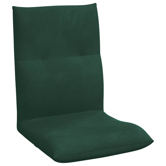 Scaun de podea Verde închis 46 x 50 x 61 cm Catifea - WALTI WALTI