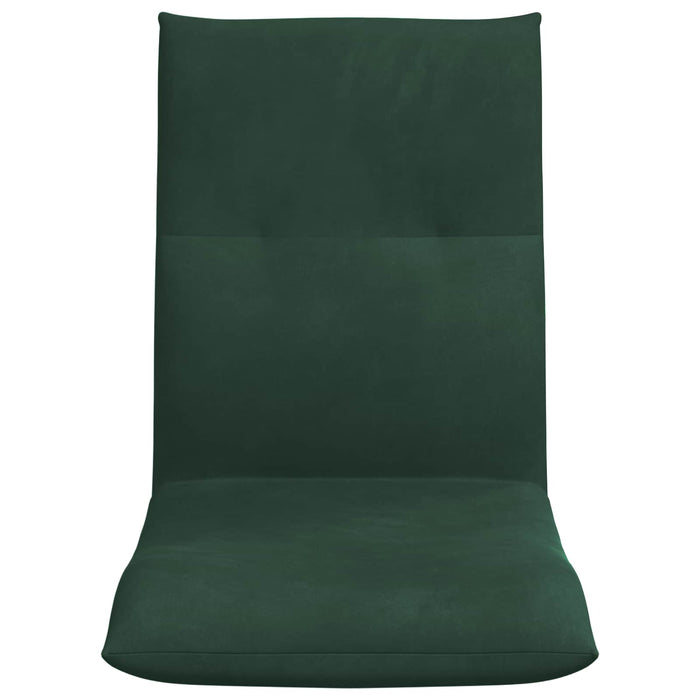 Scaun de podea Verde închis 46 x 50 x 61 cm Catifea - WALTI WALTI
