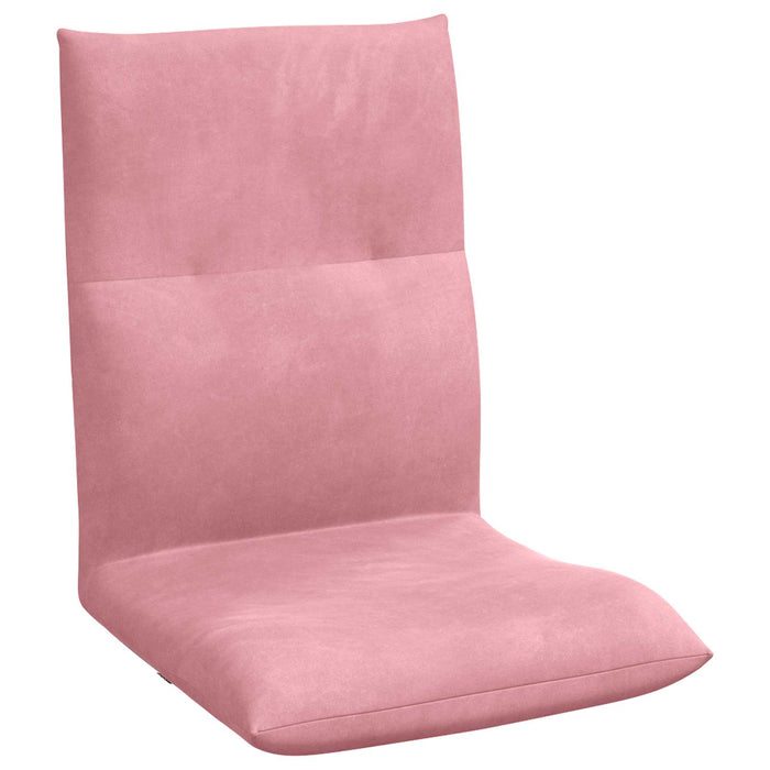 Scaun de podea Roz 46 x 50 x 61 cm Catifea - WALTI WALTI