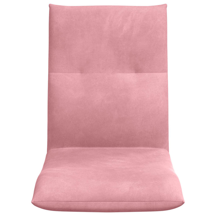 Scaun de podea Roz 46 x 50 x 61 cm Catifea - WALTI WALTI