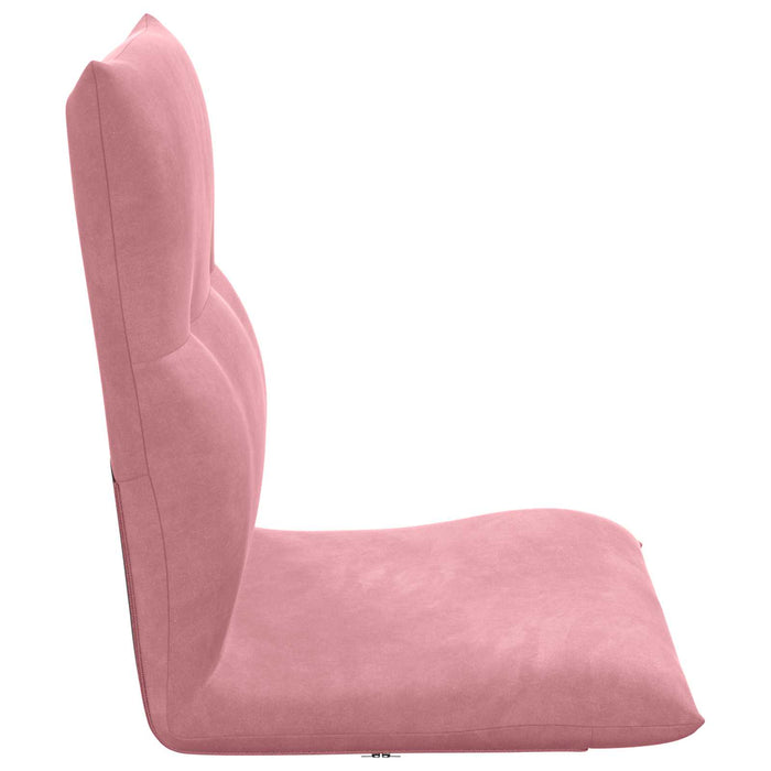 Scaun de podea Roz 46 x 50 x 61 cm Catifea - WALTI WALTI