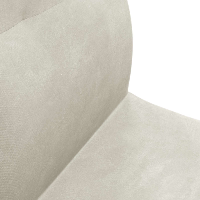 Scaun de podea Crem 46 x 50 x 61 cm Catifea - WALTI WALTI