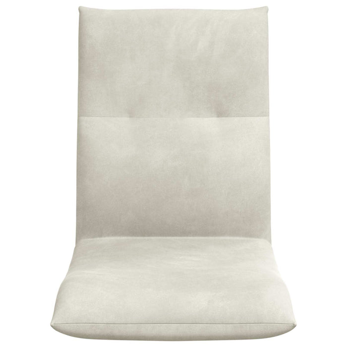 Scaun de podea Crem 46 x 50 x 61 cm Catifea - WALTI WALTI