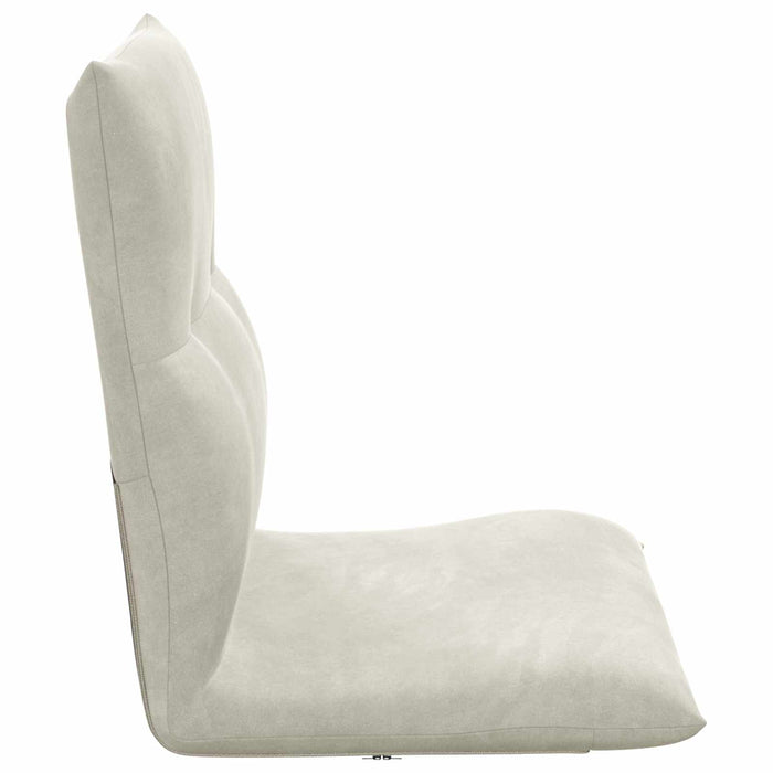 Scaun de podea Crem 46 x 50 x 61 cm Catifea - WALTI WALTI