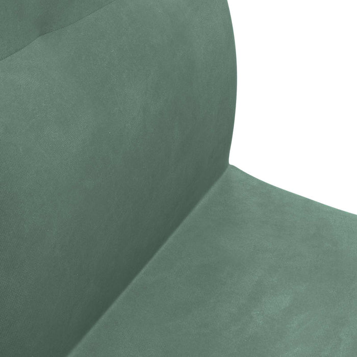 Scaun de podea Verde Mării 46 x 50 x 61 cm Catifea - WALTI WALTI