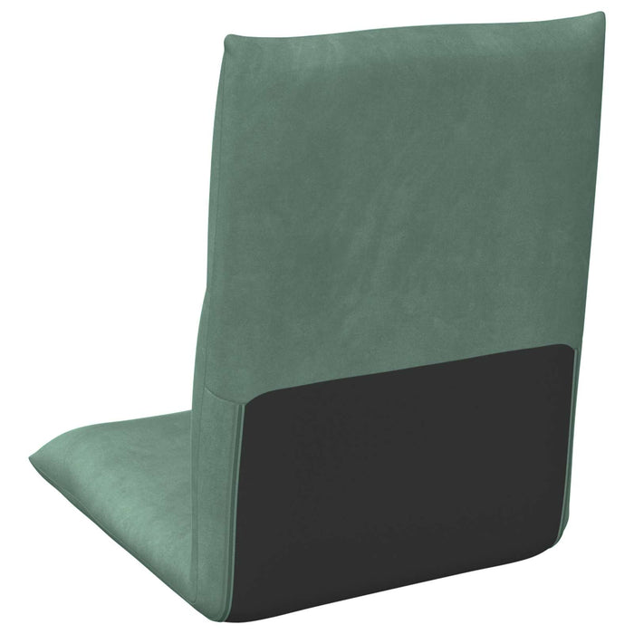 Scaun de podea Verde Mării 46 x 50 x 61 cm Catifea - WALTI WALTI