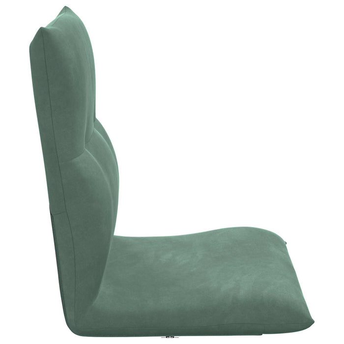 Scaun de podea Verde Mării 46 x 50 x 61 cm Catifea - WALTI WALTI