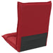 Scaun de podea Roșu Vin 55 x 61 x 70 cm Piele artificială - WALTI WALTI