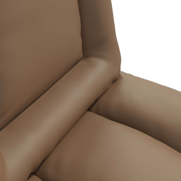 Scaun de podea Cappuccino 55 x 61 x 70 cm Piele artificială - WALTI WALTI
