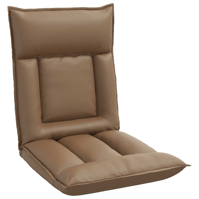 Scaun de podea Cappuccino 55 x 61 x 70 cm Piele artificială - WALTI WALTI