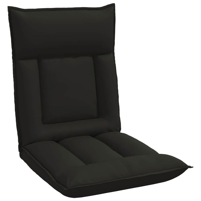 Scaun de podea Negru 55 x 61 x 70 cm Piele artificială - WALTI WALTI