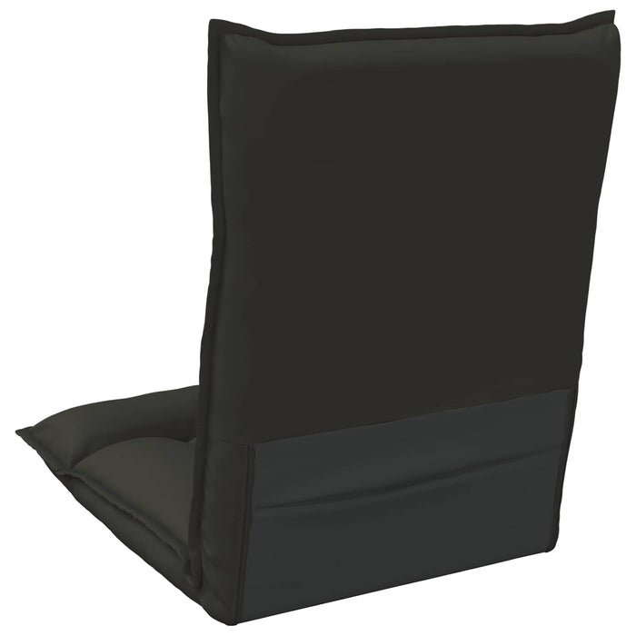 Scaun de podea Negru 55 x 61 x 70 cm Piele artificială - WALTI WALTI