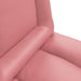 Scaun de podea Roz 55 x 61 x 70 cm Piele artificială - WALTI WALTI