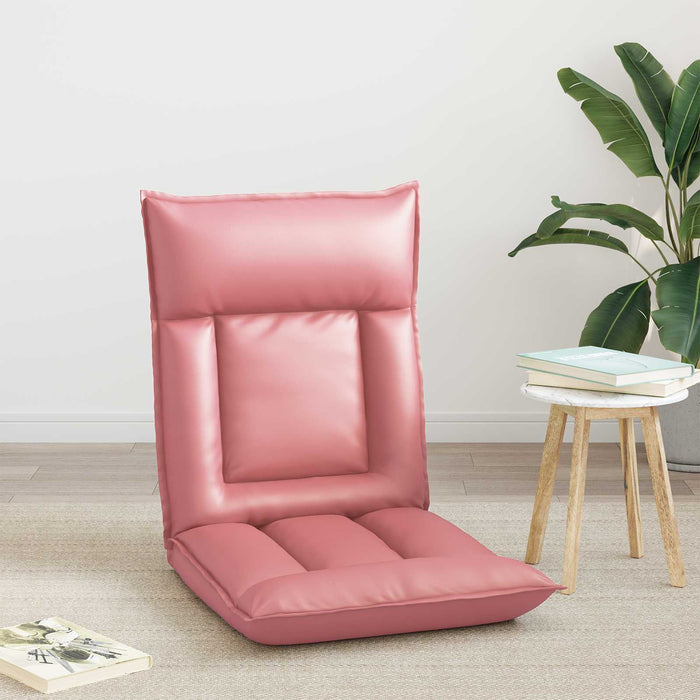 Scaun de podea Roz 55 x 61 x 70 cm Piele artificială - WALTI WALTI