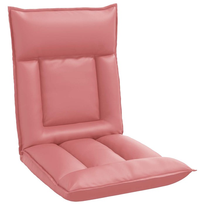 Scaun de podea Roz 55 x 61 x 70 cm Piele artificială - WALTI WALTI