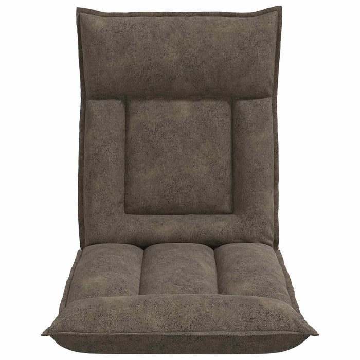 Scaun de podea Gri închis 55 x 61 x 70 cm țesătură - WALTI WALTI