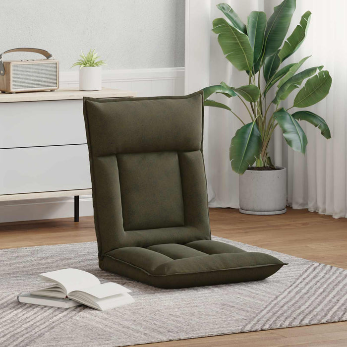 Scaun de podea Verde Army 55 x 61 x 70 cm țesătură - WALTI WALTI