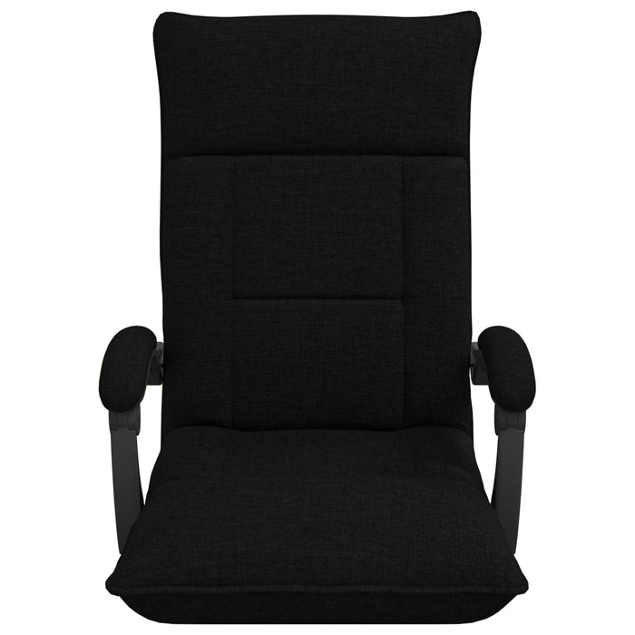 Scaun de podea Negru 66 x 66 x 80 cm țesătură - WALTI WALTI