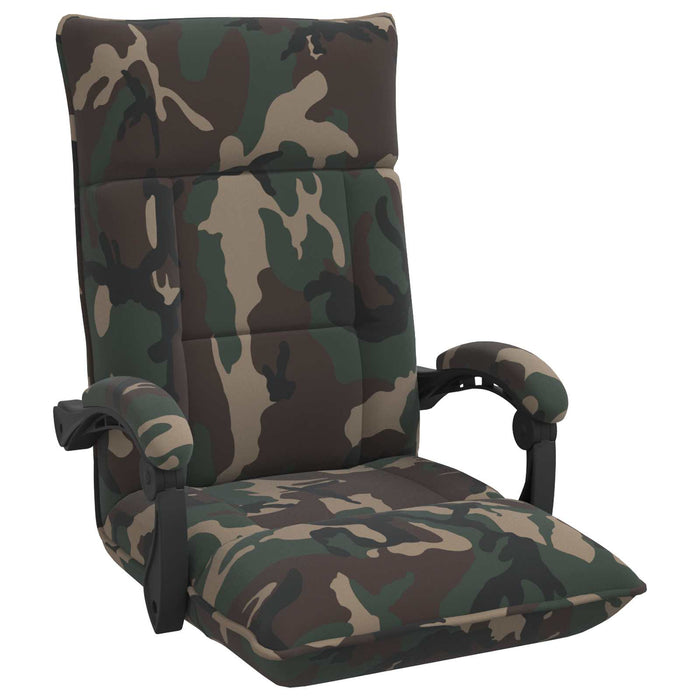 Scaun de podea Verde Army 66 x 66 x 80 cm țesătură - WALTI WALTI