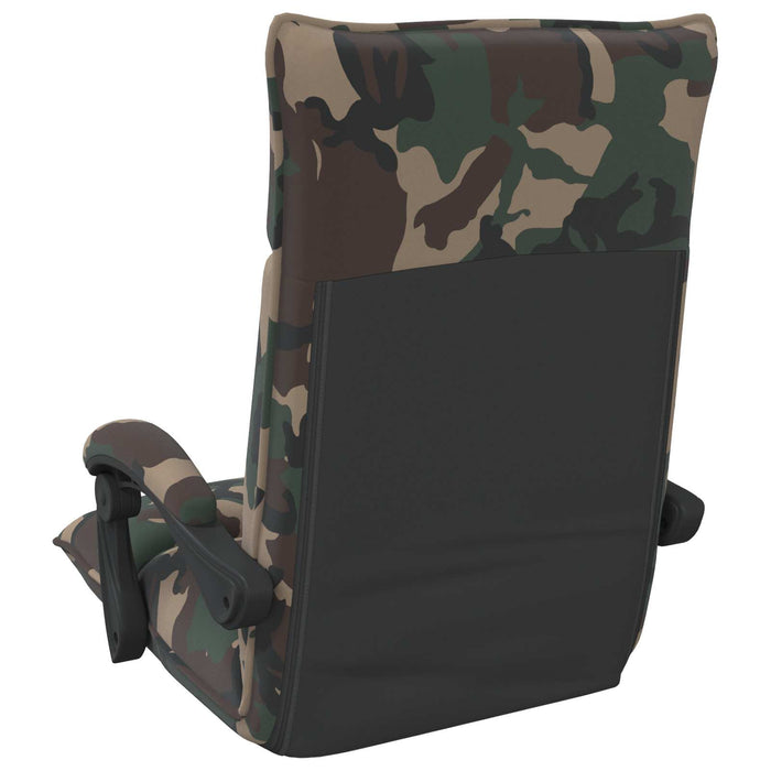 Scaun de podea Verde Army 66 x 66 x 80 cm țesătură - WALTI WALTI