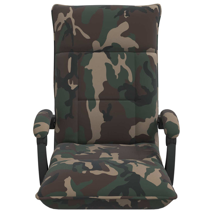 Scaun de podea Verde Army 66 x 66 x 80 cm țesătură - WALTI WALTI