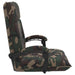 Scaun de podea Verde Army 66 x 66 x 80 cm țesătură - WALTI WALTI