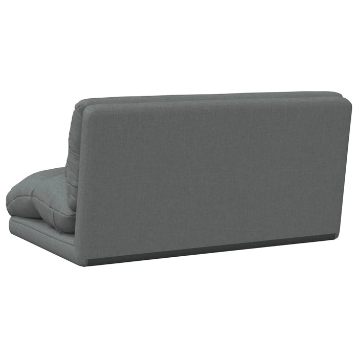 Scaun de podea Gri închis 110 x 82 x 55 cm țesătură - WALTI WALTI