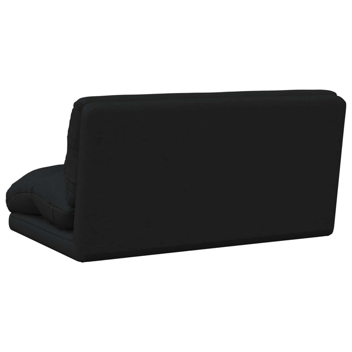 Scaun de podea Negru 110 x 82 x 55 cm țesătură - WALTI WALTI