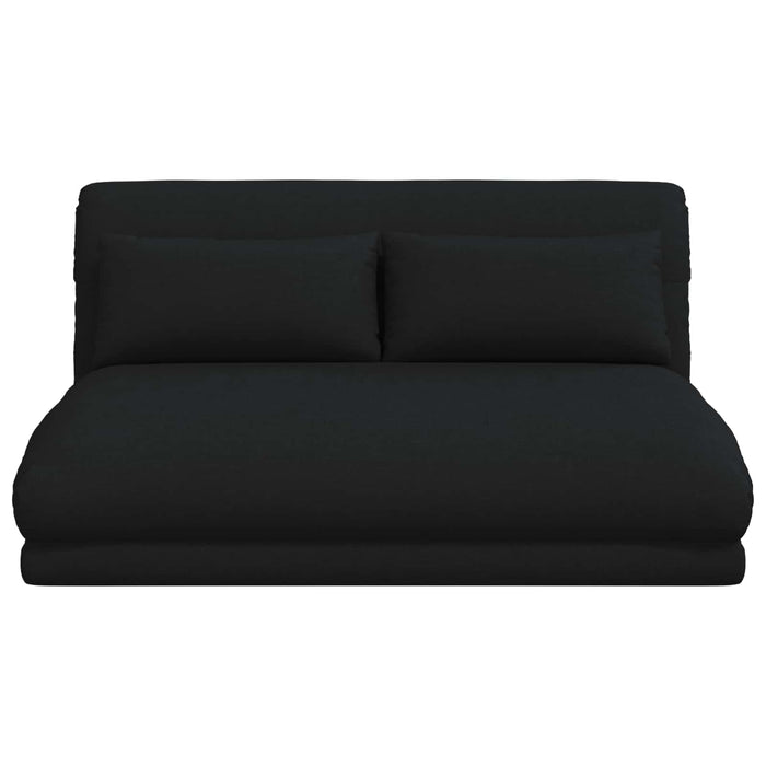 Scaun de podea Negru 110 x 82 x 55 cm țesătură - WALTI WALTI
