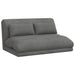 Scaun de podea Gri închis 110 x 82 x 55 cm Catifea - WALTI WALTI