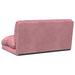Scaun de podea Roz 110 x 82 x 55 cm Catifea - WALTI WALTI