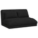 Scaun de podea Negru 110 x 82 x 55 cm Catifea - WALTI WALTI