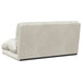 Scaun de podea Crem 110 x 82 x 55 cm Catifea - WALTI WALTI