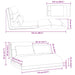 Scaun de podea albastru 110 x 82 x 55 cm Catifea - WALTI WALTI