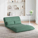 Scaun de podea Verde Mării 110 x 82 x 55 cm Catifea - WALTI WALTI